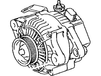 Toyota 27060-31190 Alternator Assembly W/Regulator