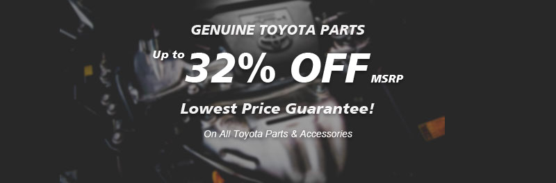 Genuine Toyota Sequoia parts, Guaranteed low price