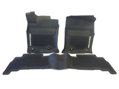 All-Weather Floor Liners - Black, Part #PT9088916002