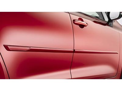 Toyota Body Side Moldings - (209) - Black Sand Pearl
 PT29A-02200-02