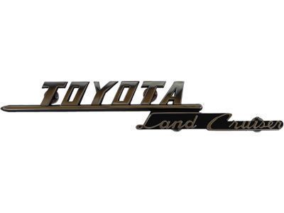Toyota 75305-60011 Front Fender Name Plate, No.1 (Model Mark)