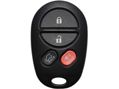 2011 Toyota Highlander Car Key - 89742-0W011