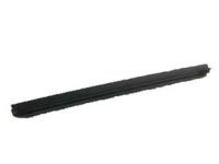 Toyota 68174-12190 Weatherstrip, Rear Door Glass, Inner LH