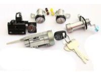 Toyota T100 Door Lock Cylinder - 69005-34010 Cylinder Set, Lock