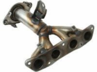 Toyota Sienna Catalytic Converter - 25052-20110 Exhaust Manifold Converter Sub-Assembly, No.2