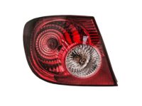 Toyota 81561-02290 Lens & Body, Rear Combination Lamp, LH