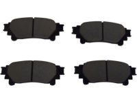 Toyota 04466-0E010 Rear Disc Brake Pad Kit