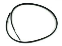 Toyota 68174-52130 Weatherstrip, Rear Door Glass, Inner LH