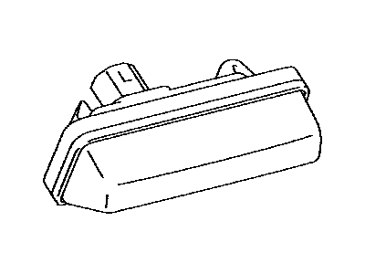 Toyota 81270-33100 Lamp Assembly, License Plate