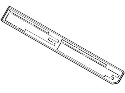 Toyota 81192-50010 Seal, HEADLAMP