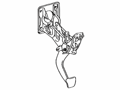 Toyota 47110-60070 Support Assy, Brake Pedal