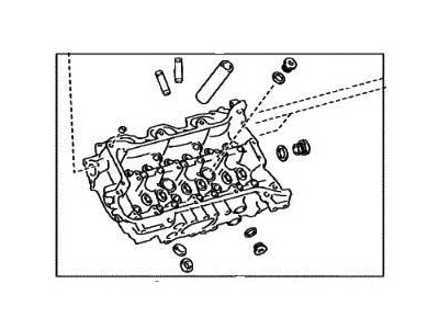 Toyota Tacoma Cylinder Head - 11101-80017