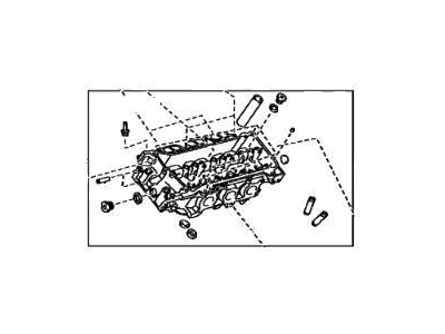 Toyota Tacoma Cylinder Head - 11102-39316