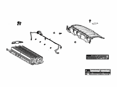 2020 Toyota Avalon Car Batteries - G9510-33101