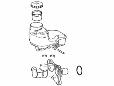 Toyota Camry Master Cylinder Repair Kit - 47201-33610