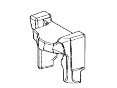 Toyota 74473-06010 SPACER, Battery, NO.