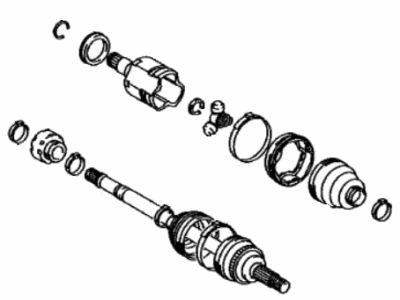 Toyota 43420-48180 Shaft Assy, Fr Drive