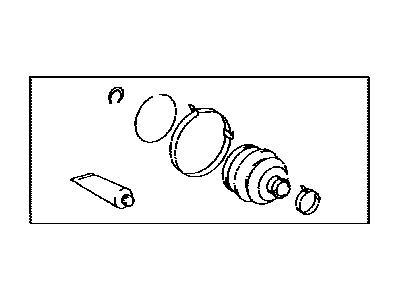 Toyota 04438-33150 Boot Kit, Fr Drive S