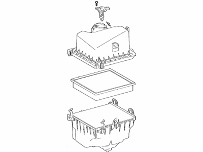 2022 Toyota Avalon Air Filter Box - 17700-F0011