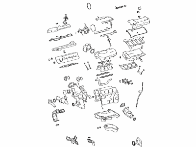 Toyota 04111-F0132 GASKET KIT, ENGINE O