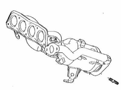 2022 Toyota Sienna Exhaust Manifold - 17141-F0010