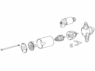 2022 Toyota RAV4 Starter Motor - 28100-F0060