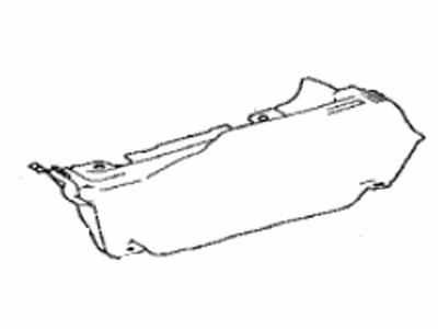 Toyota 77641-06030 Protector, Fuel Tank