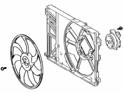 2024 Toyota Camry Fan Blade - 16360-F0010