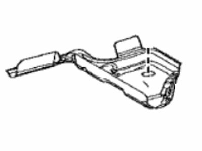 Toyota 74483-33030 Clamp, Battery, NO.3