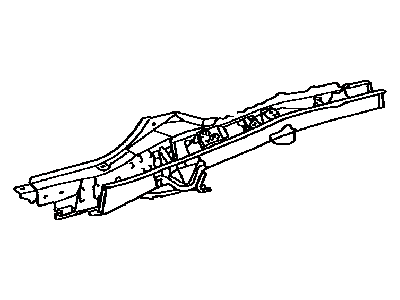 Toyota 57601-12A10 Member Sub-Assembly, Rear