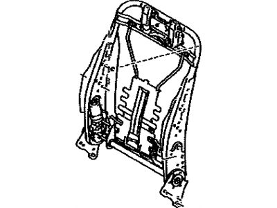 Toyota 71630-48030 Spring Assy, Front Seat Back, RH