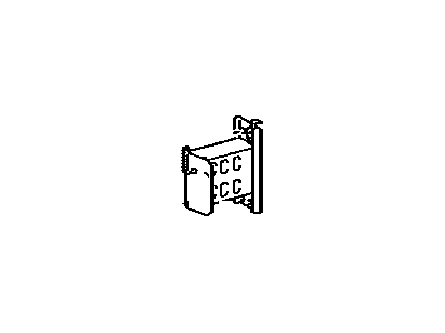 Toyota 57014-75020 Bracket Sub-Assembly, Front