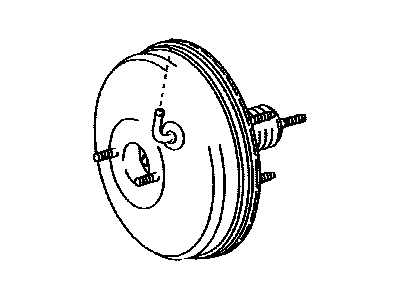 2002 Toyota Camry Brake Booster - 44610-33690