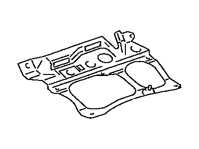 Toyota 89667-14090 Bracket, Engine Control Computer