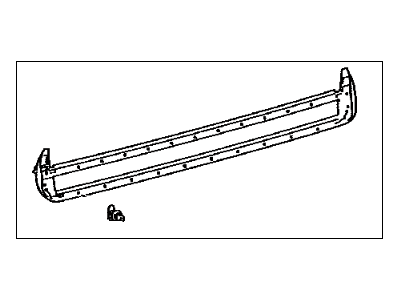 2009 Toyota Land Cruiser Weather Strip - 68281-60030