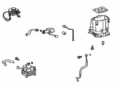 Toyota 88502-60211 Case Sub-Assembly, COOLI