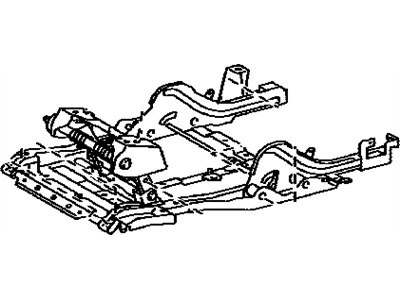 Toyota 79040-60111 Leg Assembly, NO.3 Seat