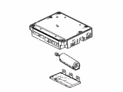 Toyota 86741-62051 TRANSCEIVER, TELEMAT