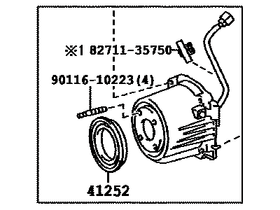 Toyota 41303-48013 Coupling Sub-Assembly, E