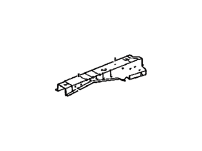 Toyota 53731-32020 Member, Front Apron To Cowl Side, Upper RH