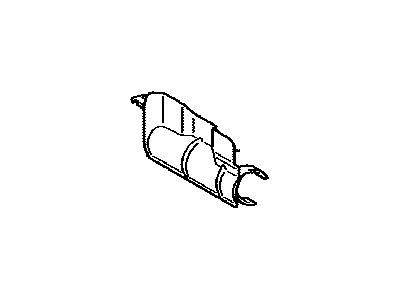 Toyota 44243-33011 Insulator, Power Steering Rack Housing Heat