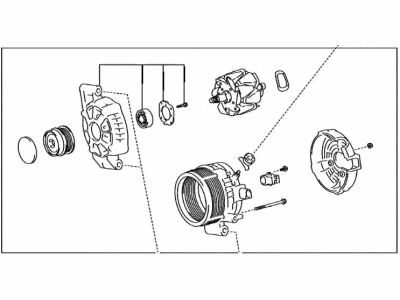 2022 Toyota RAV4 Alternator - 27060-F0060