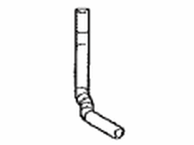 Toyota 16267-24020 Hose, Water By-Pass