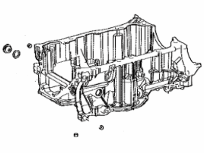 Toyota 11420-24020 CRANKCASE Assembly, STIF