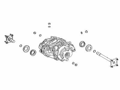 Toyota G1050-47010 Motor Assembly Rr Tract