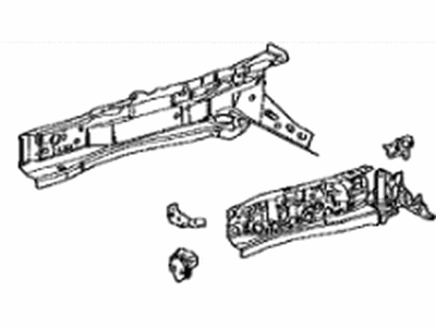 Toyota 57027-47021 Member Sub-Assembly, Front