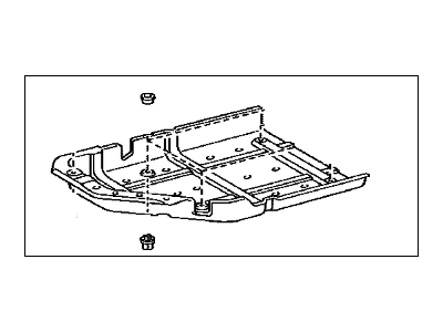 Toyota 77606-48080 Protector Sub-Assy, Fuel Tank