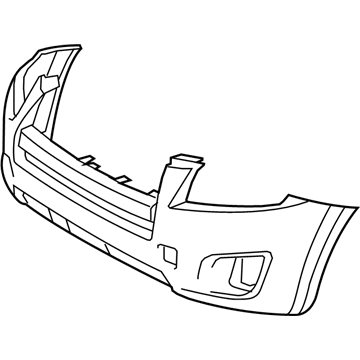 52119-0R901 Genuine Toyota Cover, Front Bumper