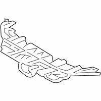 53115-0R010 Genuine Toyota Bracket, Radiator Gr