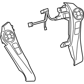 Toyota 84250-47210-B0 Switch Assembly, Steering